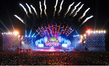 2015年品划公司年会无线租赁成功案例