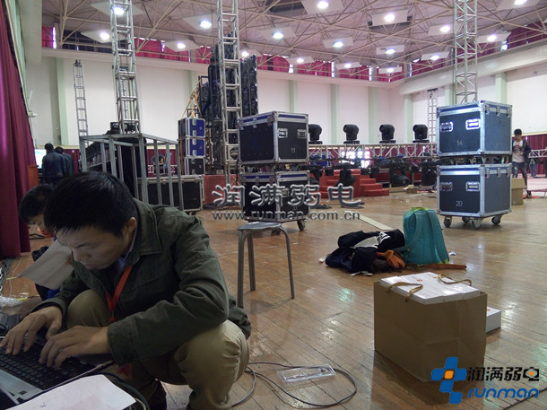 上海润满无线租赁公司为现场搭建临时无线覆盖环境2