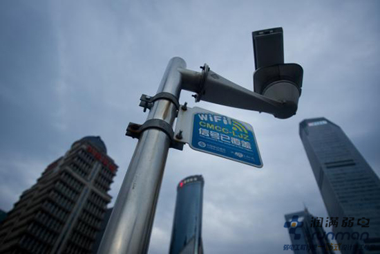电线杆wifi