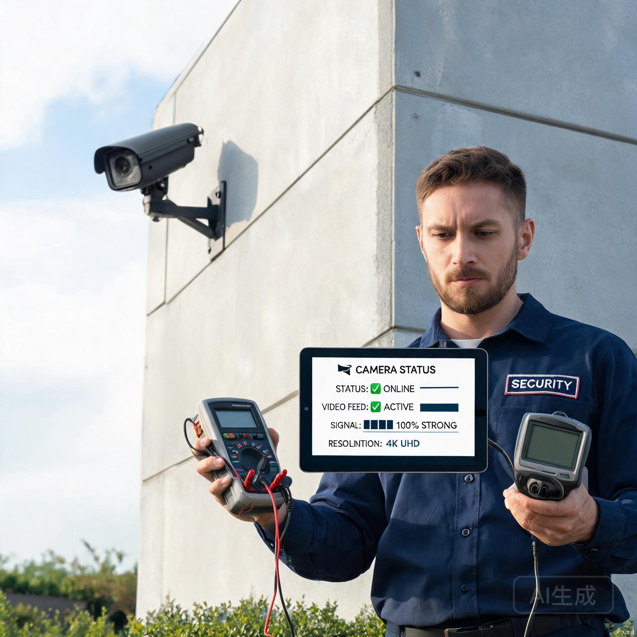 数字摄像头 IP Camera 故障排查实景
