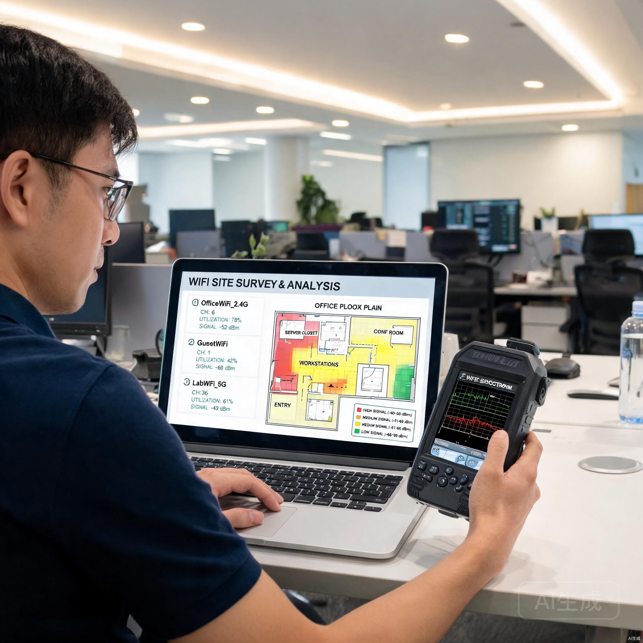 WiFi 频谱分析